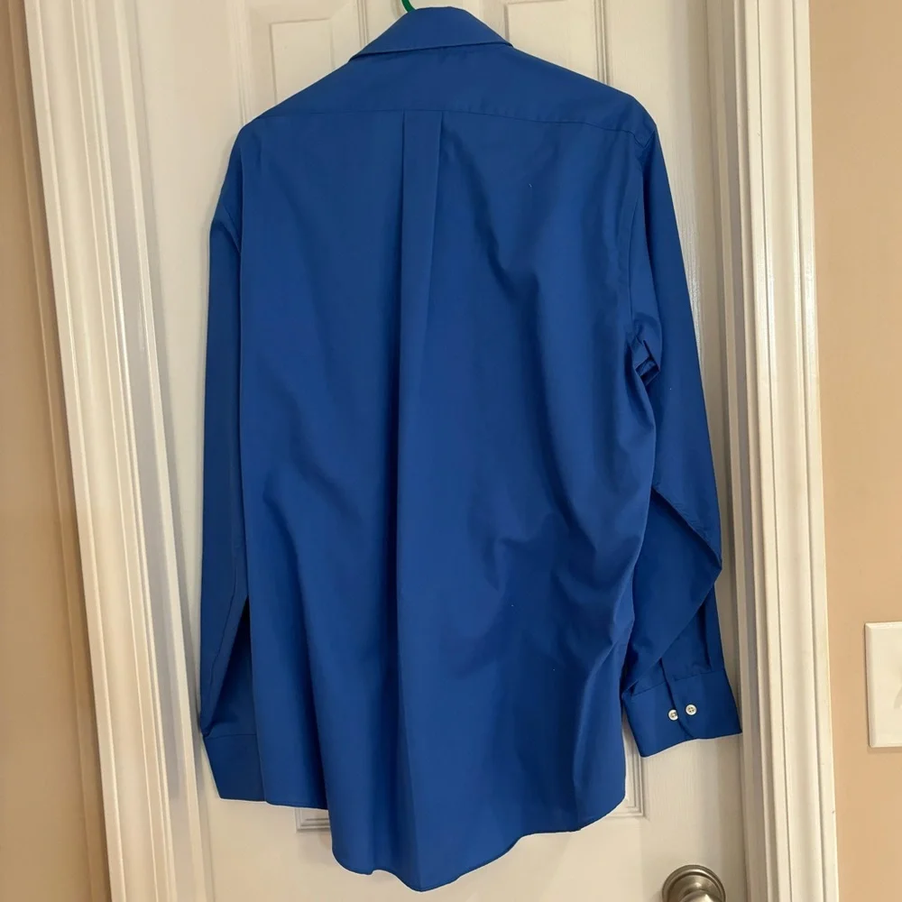 Chaps Blue Button Down | Large - Picture 2 of 5